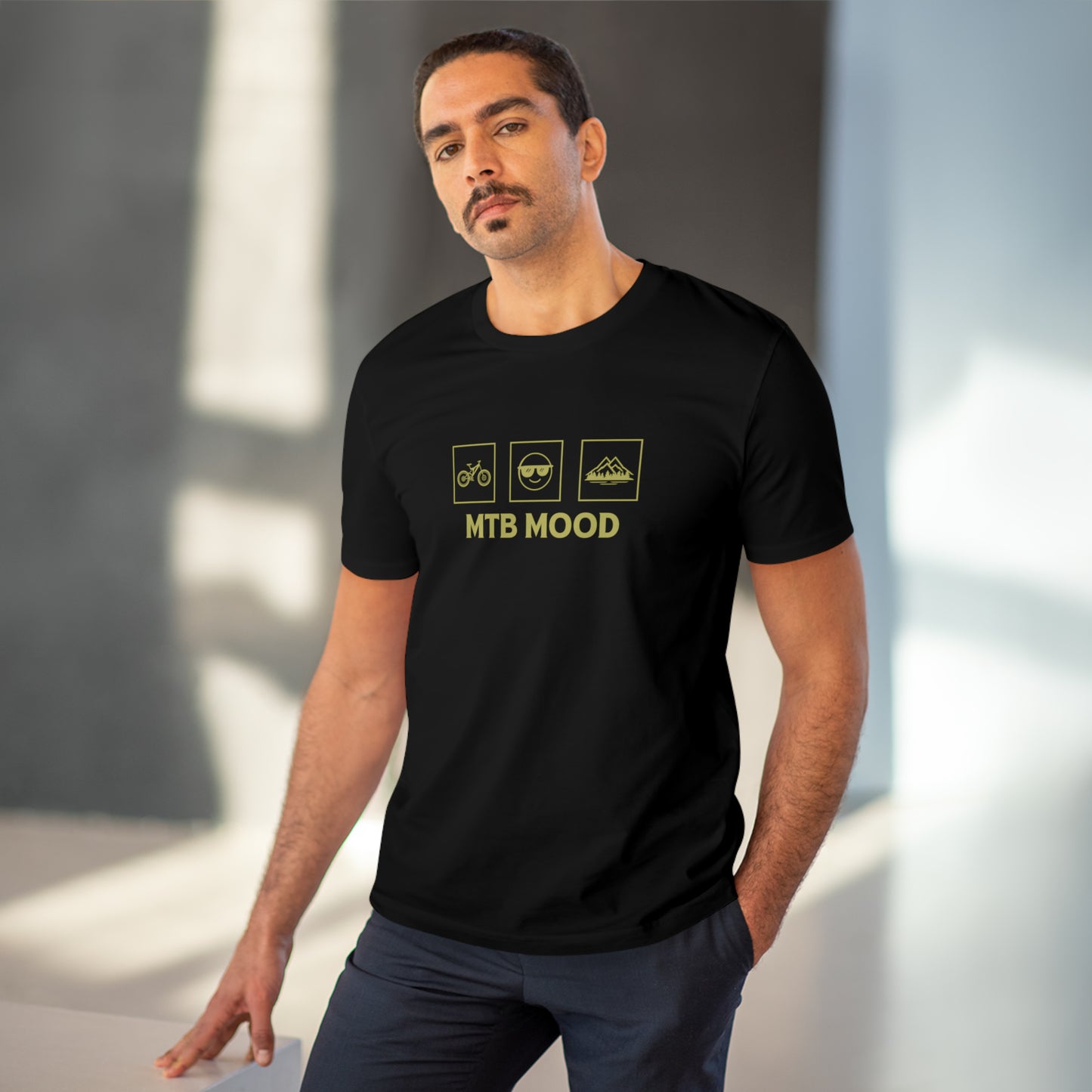 MTB MOOD Mn | Camiseta para hombre (100% algodón ecológico)