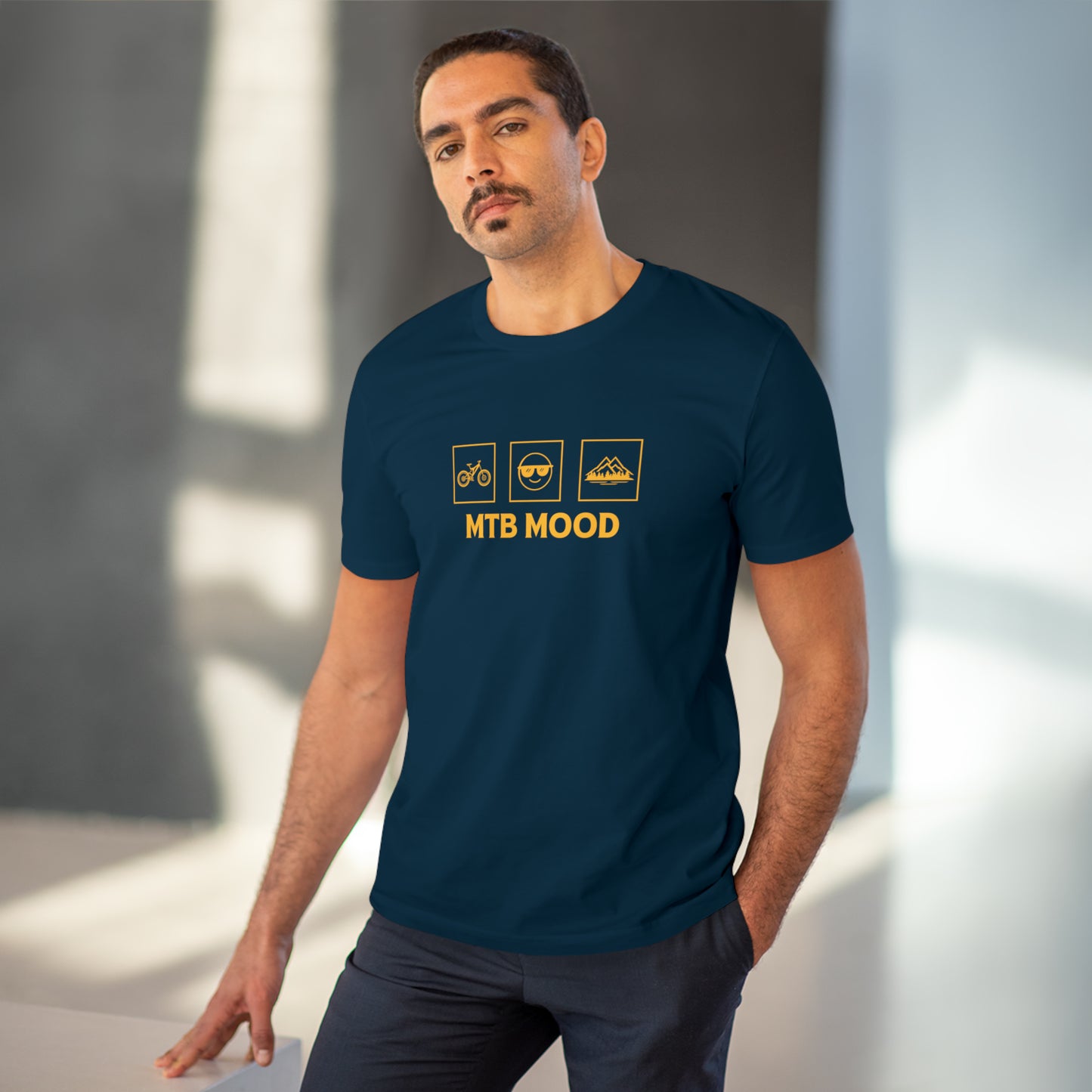 MTB MOOD Mn | Camiseta para hombre (100% algodón ecológico)