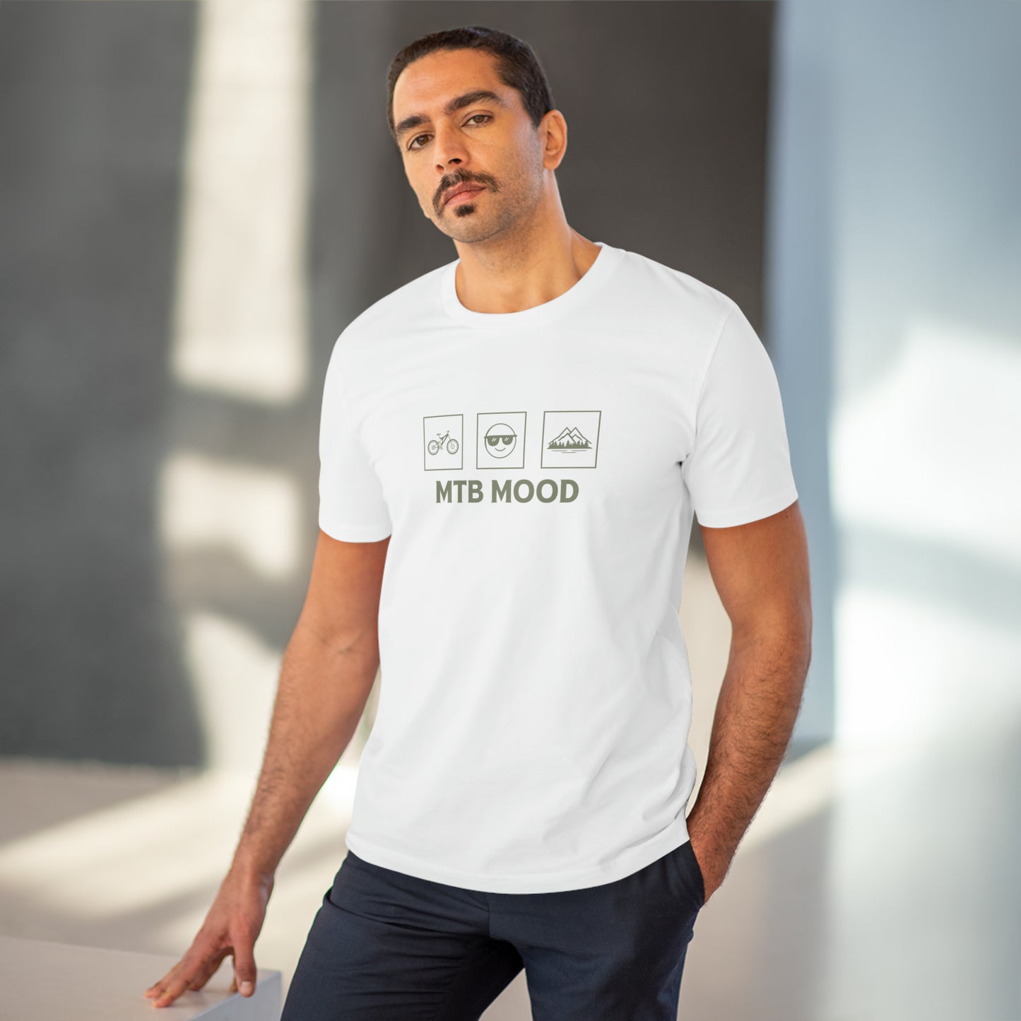 MTB MOOD Mn | Camiseta para hombre (100% algodón ecológico)