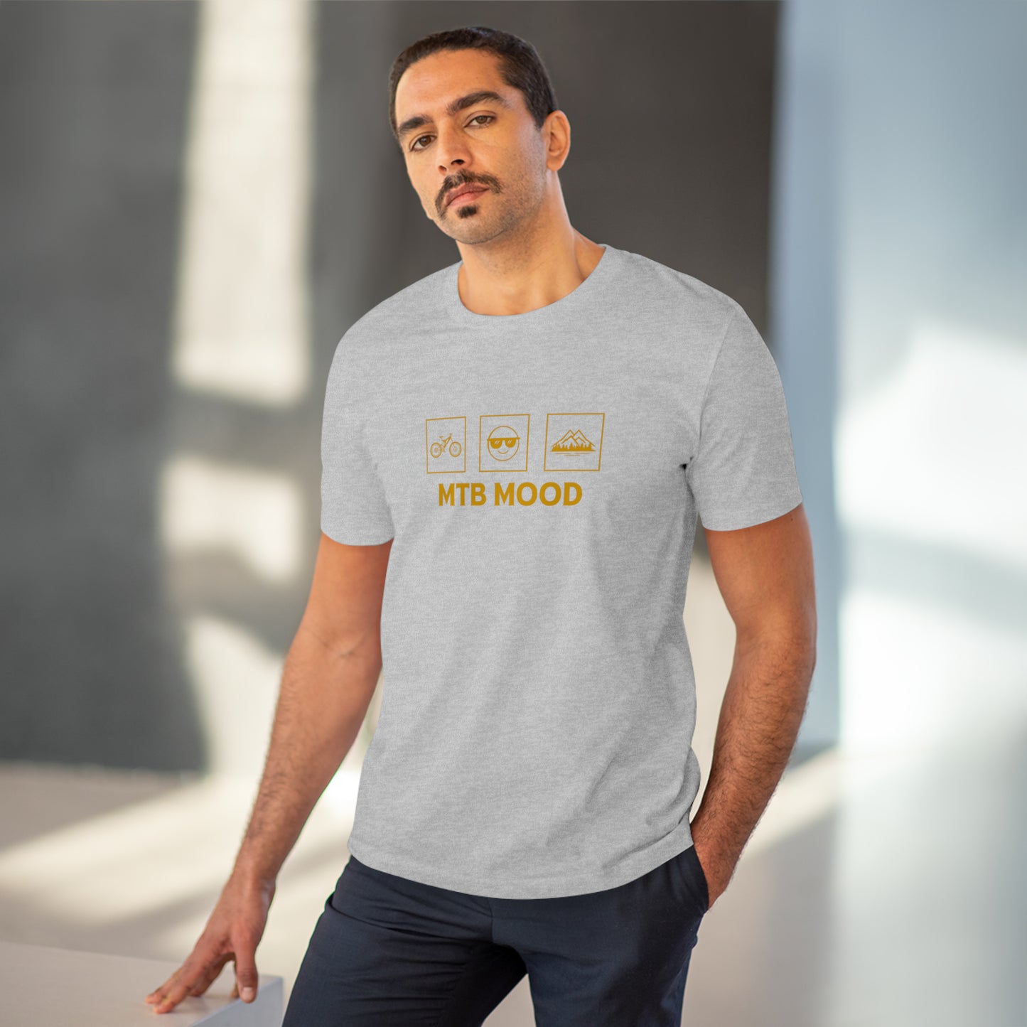 MTB MOOD Mn | Camiseta para hombre (100% algodón ecológico)