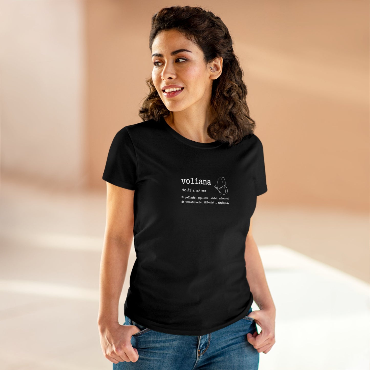 VOLIANA | Camiseta para mujer (100% algodón)