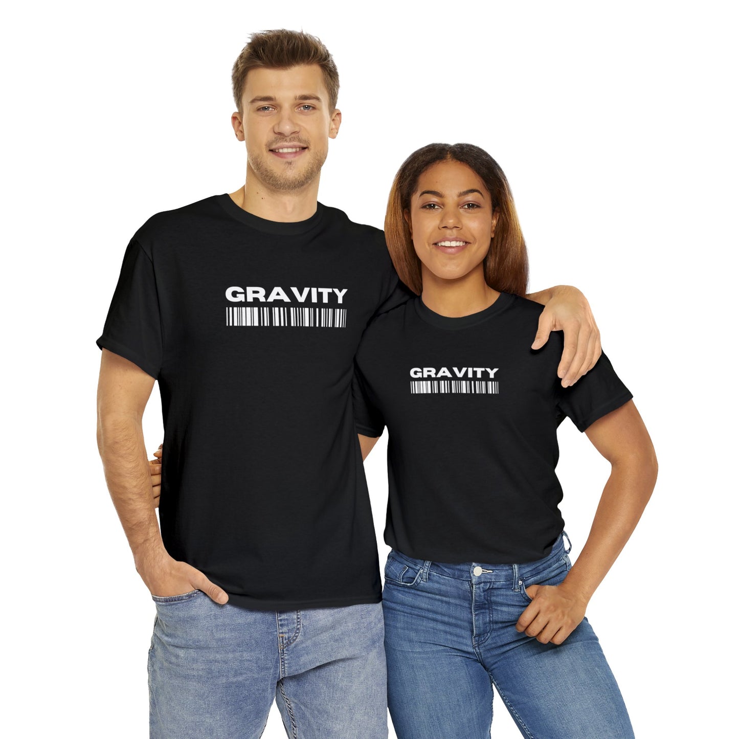 BARCODE GRAVITY | Camiseta 100% algodón - Unisex