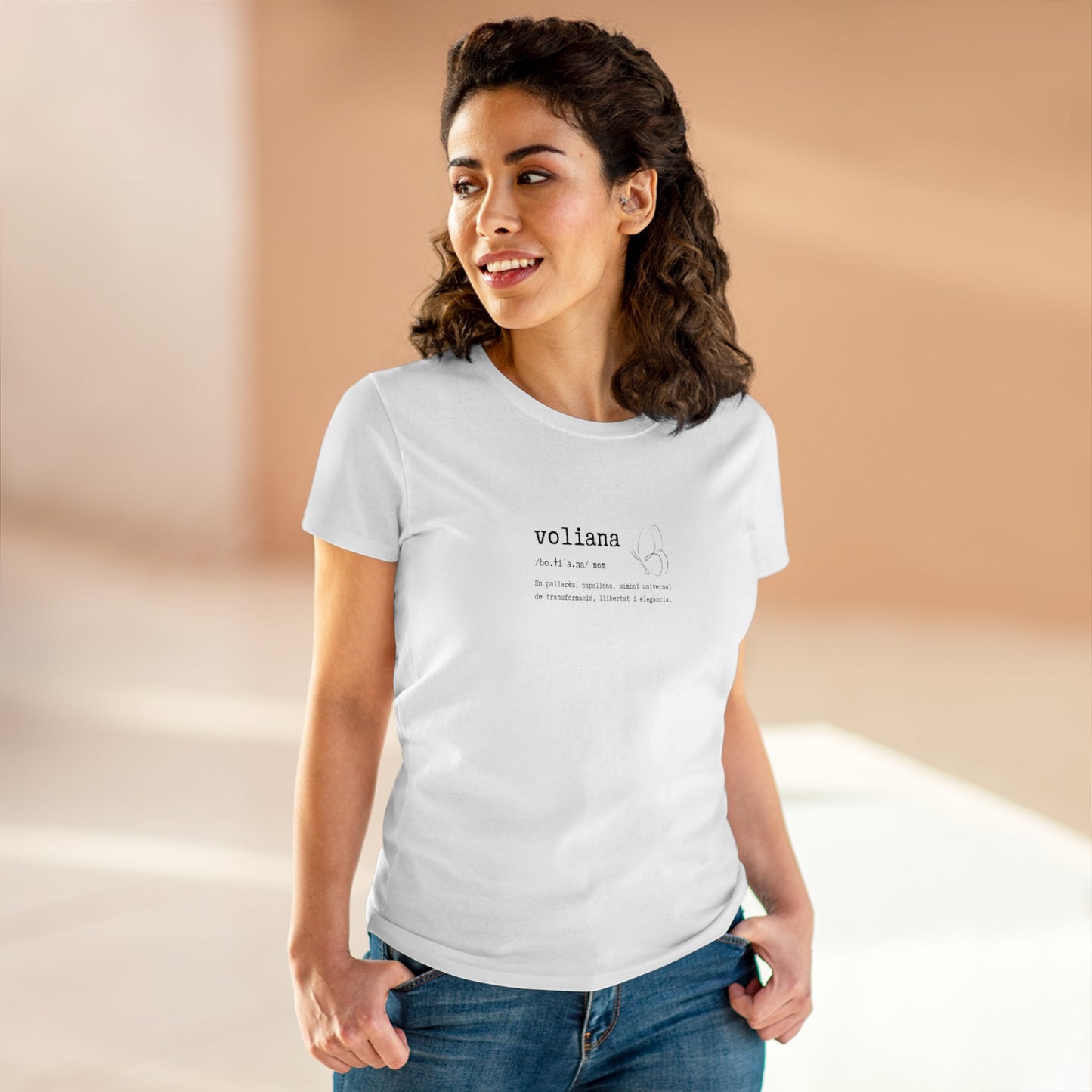 VOLIANA | Camiseta para mujer (100% algodón)