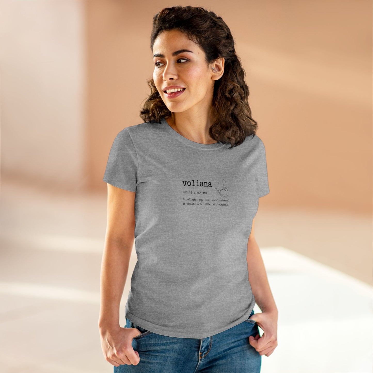 VOLIANA | Camiseta para mujer (100% algodón)